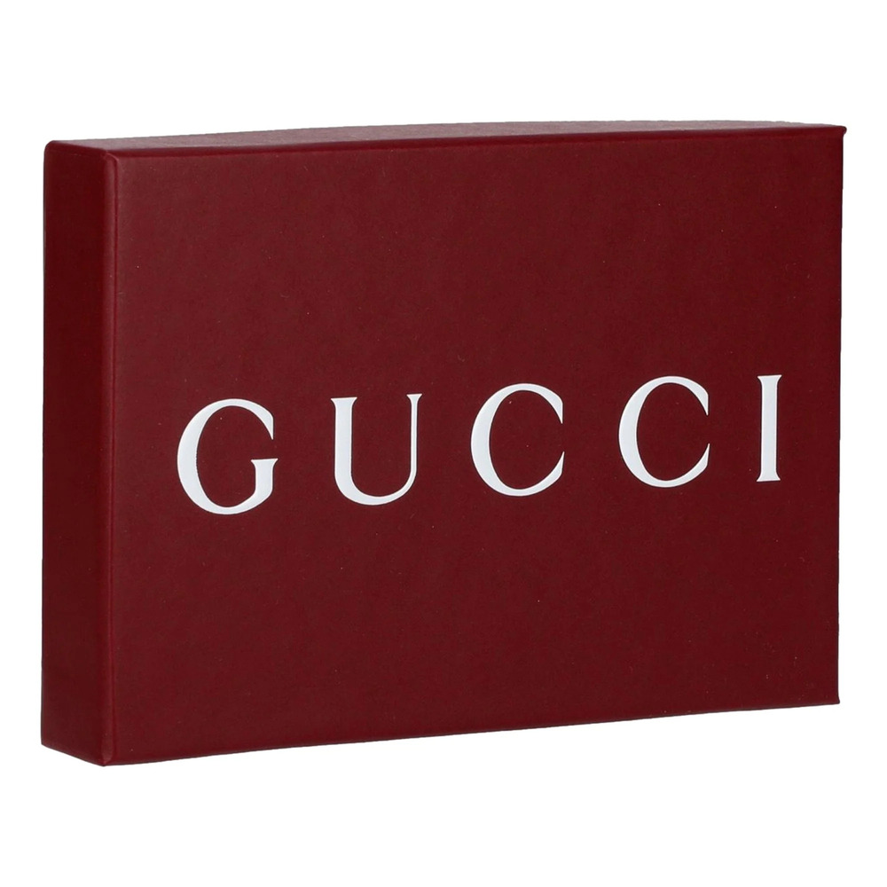 Gucci GG Emblem Canvas and Leather Wallet Mini Crossbody Bag in - Picture 9 of 9